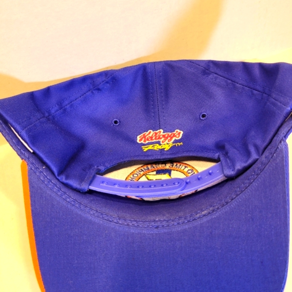 Kellogs Racing Snap Back Sports Design Blue - Picture 4 of 6